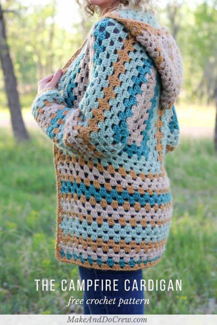 Crochet Hexagon Sweater Free Pattern