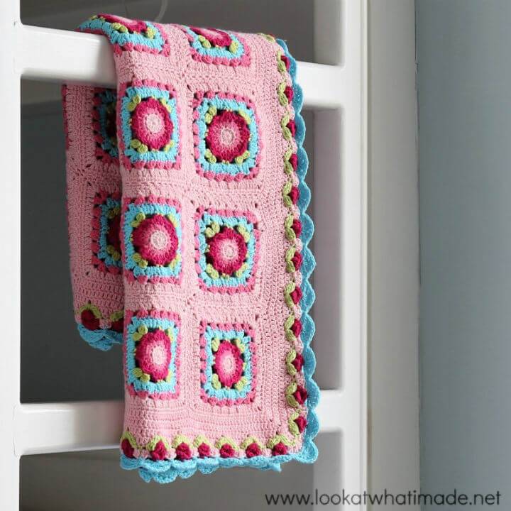 Crochet Lydia Blanket Free Pattern