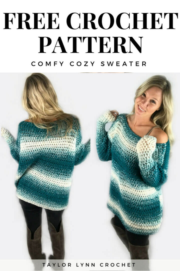 Crochet Sweater Free Pattern