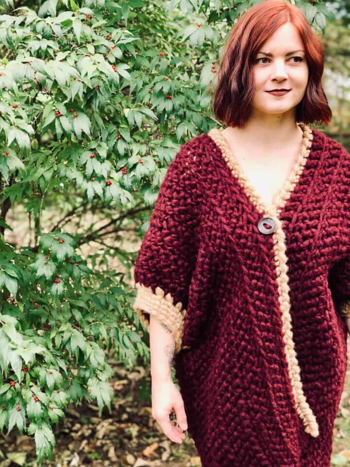 Crochet the Sabrina Sweater Free Pattern