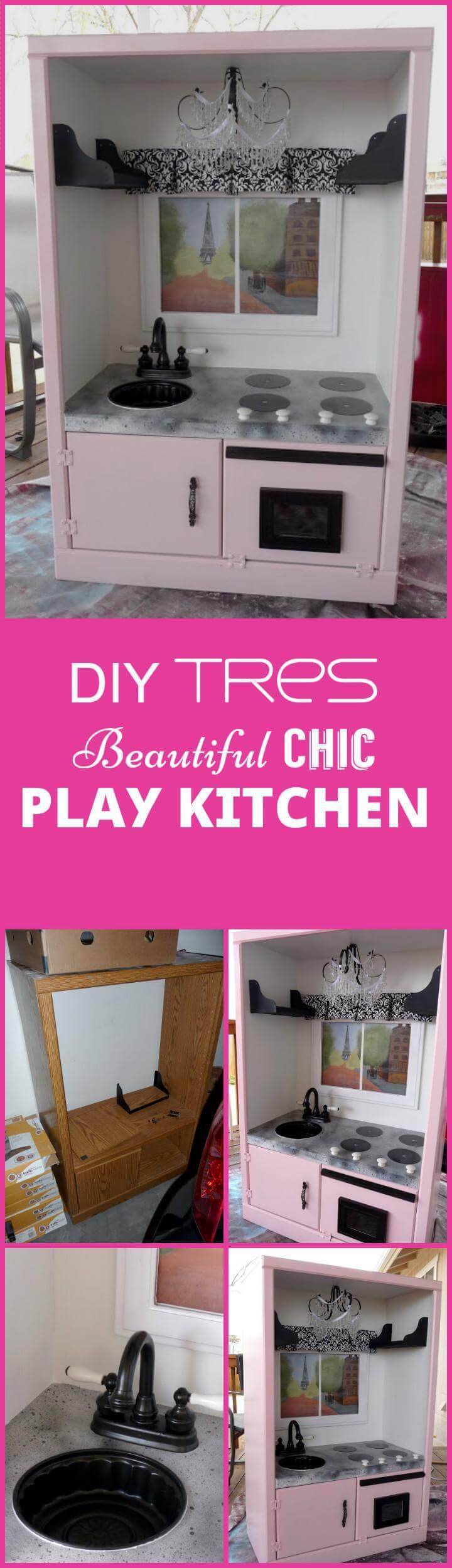 50 DIY Play Kitchen Projects For Your Kids ⋆ DIY Crafts