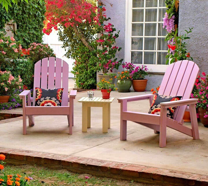 2x4 Adirondack Chair Building Plan