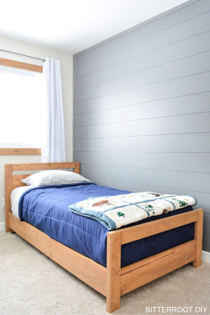 DIY Basic Twin Bed