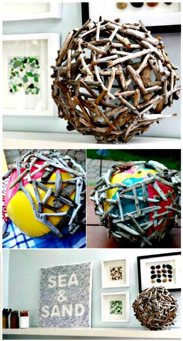 DIY Create An Orb Out Of Driftwood