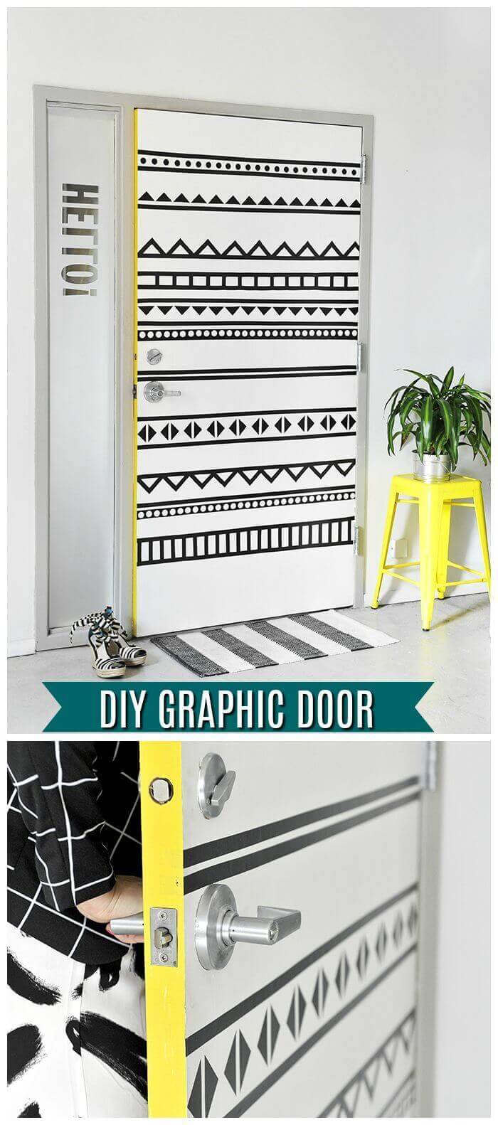 DIY Grapic Door