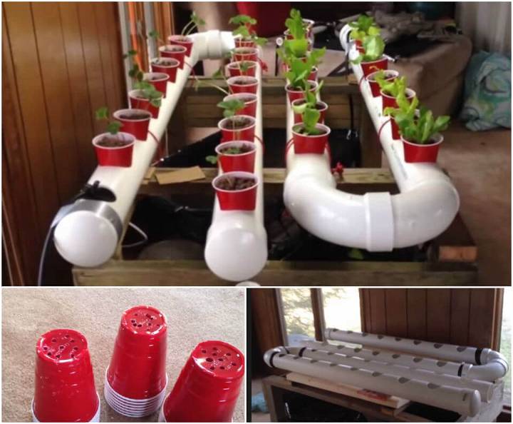 DIY Gravity Based PVC Aquaponic Growing System