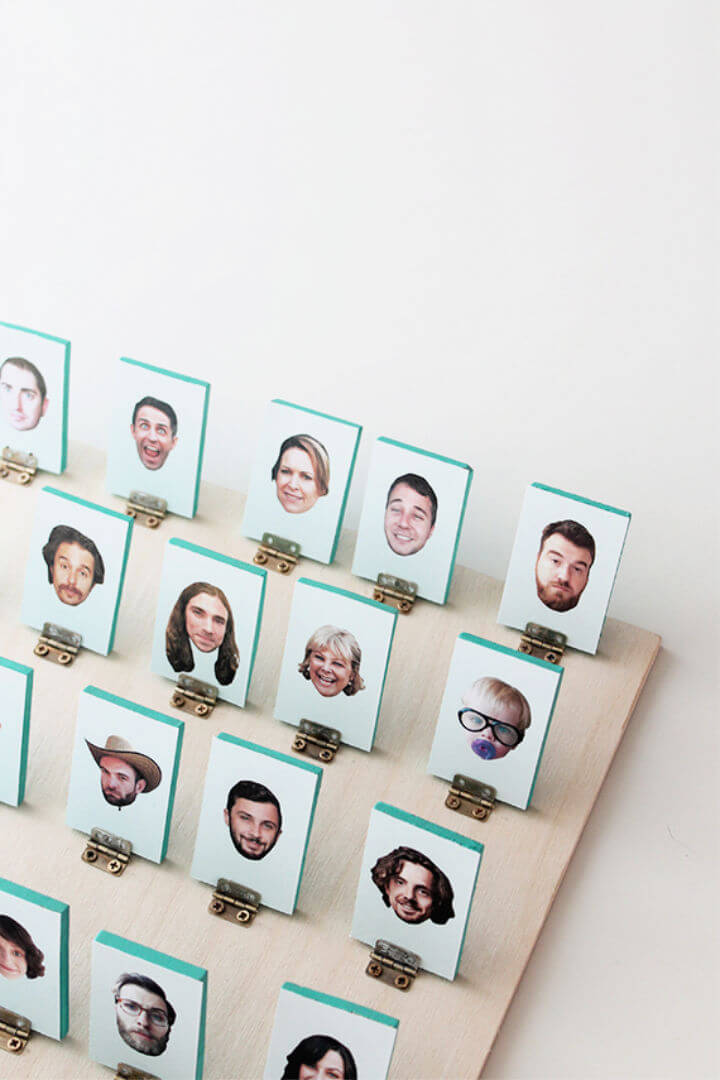 DIY Guess Who Board Game