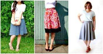 DIY Half Circle Skirt Patterns