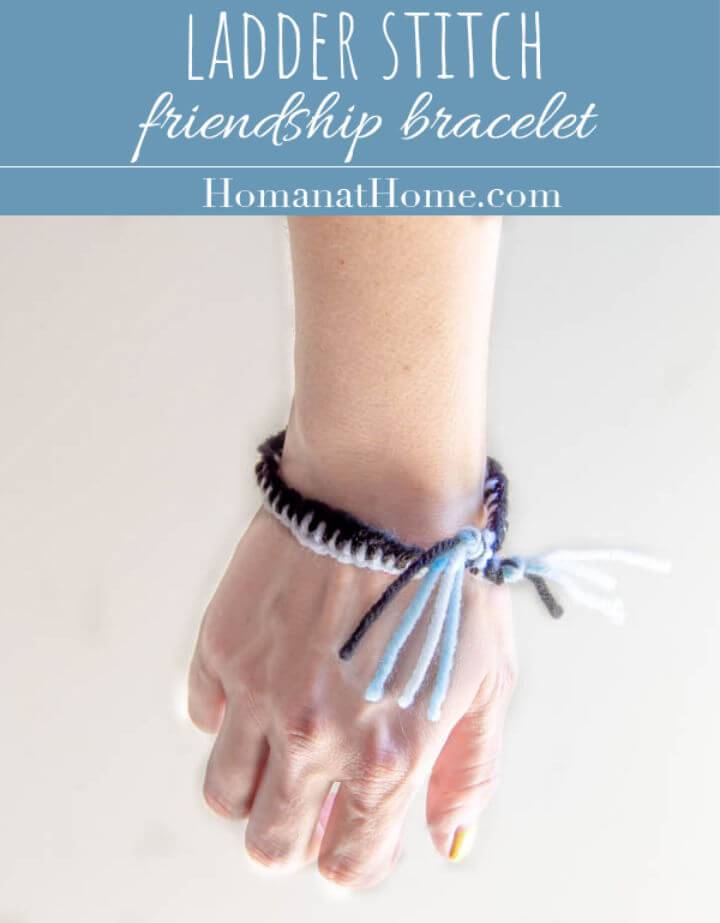 DIY Ladder Stitch Friendship Bracelet
