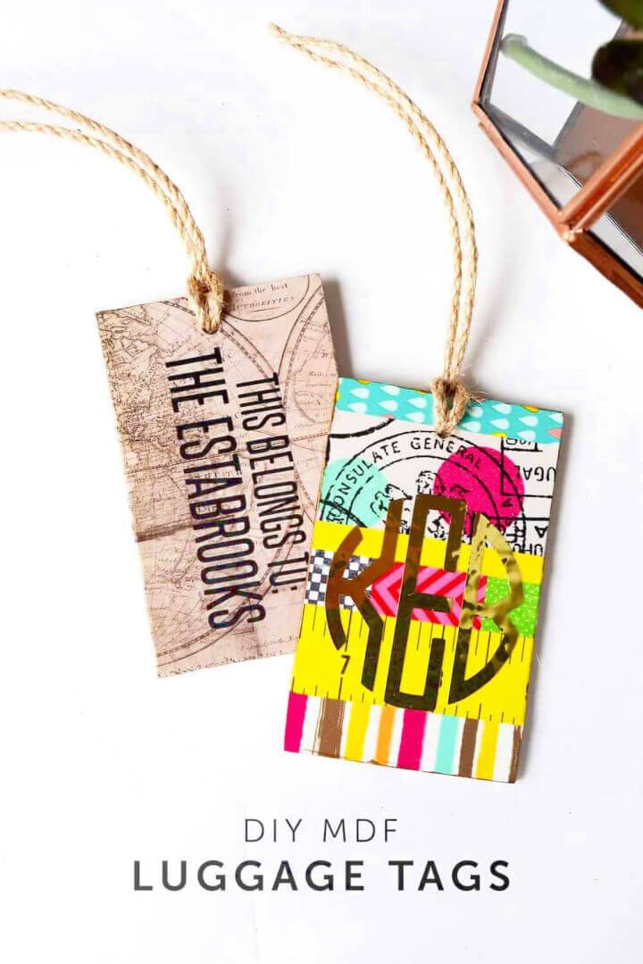 DIY Luggage Tags That Make a Statement