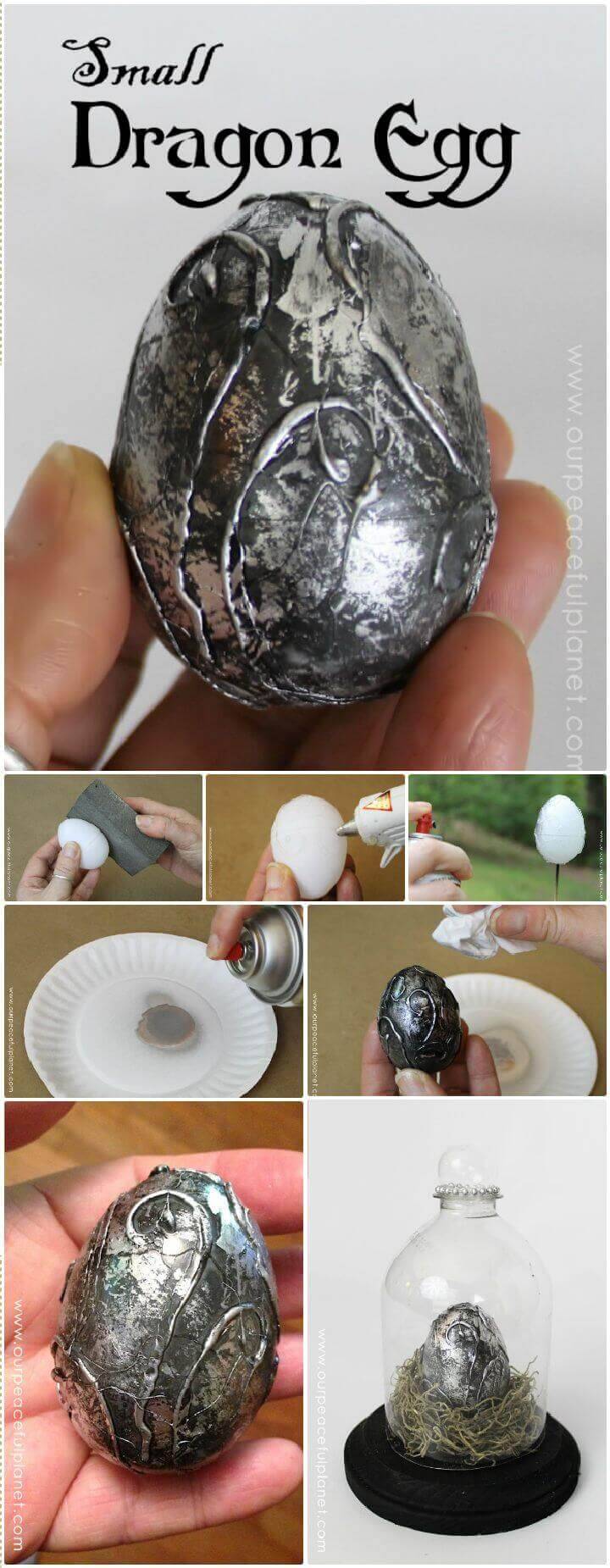 DIY Make a Small Dragon Egg