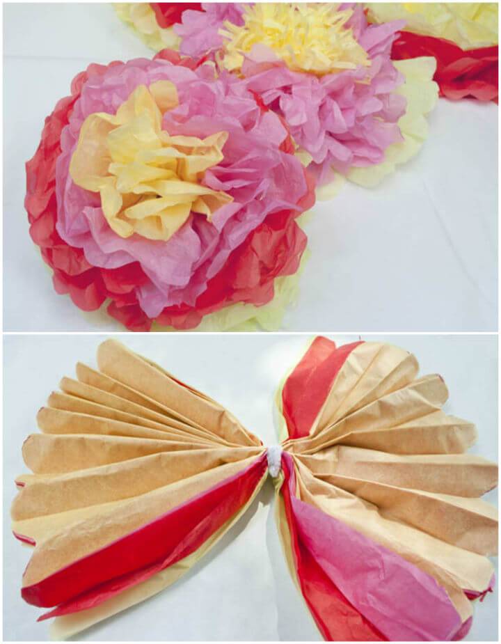 DIY Mexican Tissue Paper Flowers
