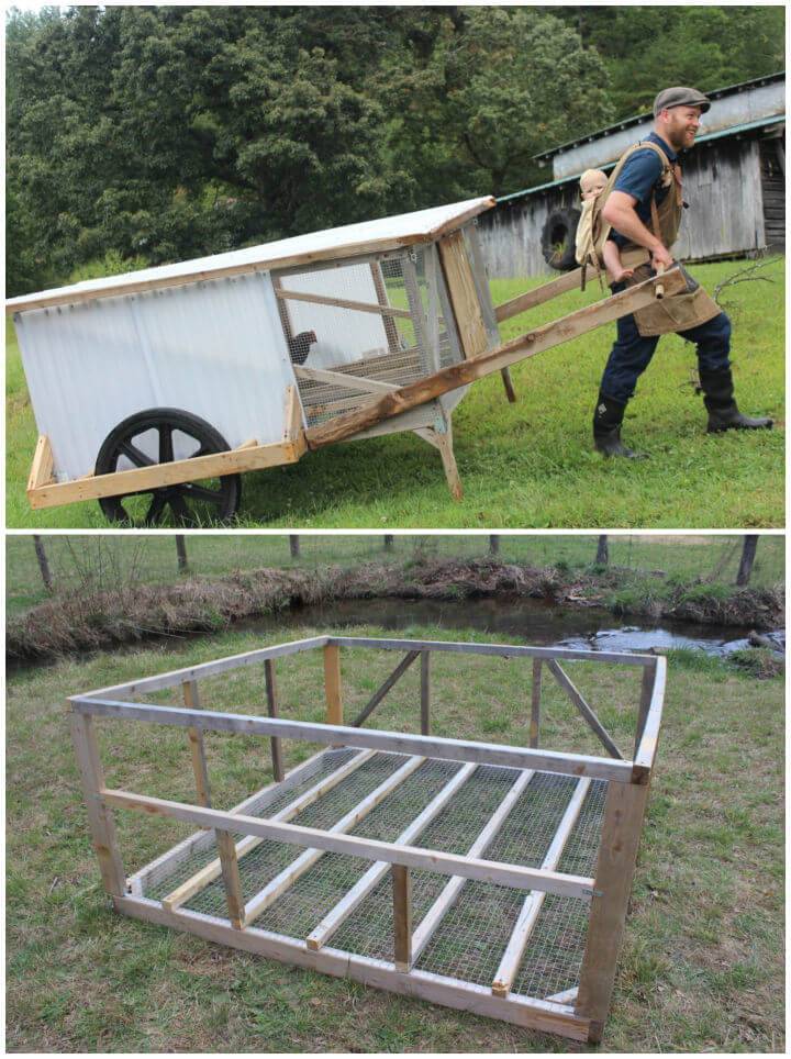 DIY Mobile Chicken Coop