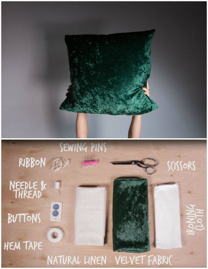 40 DIY No Sew Pillow Ideas and No Sew Pillow Covers