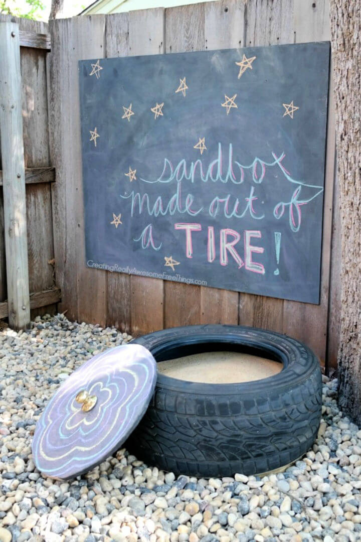 DIY One Sheet Plywood Sandbox