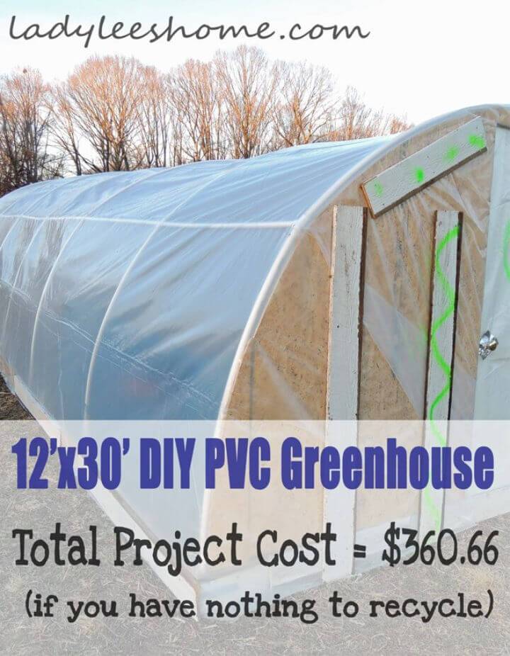 DIY PVC Greenhouse for 360