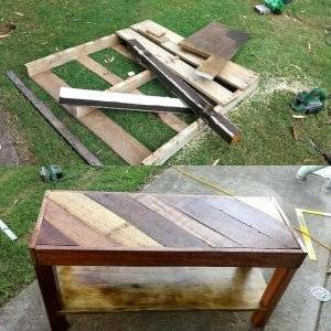 60 Pallet Table Ideas Out of Recycled Wooden Pallets - DIY Crafts