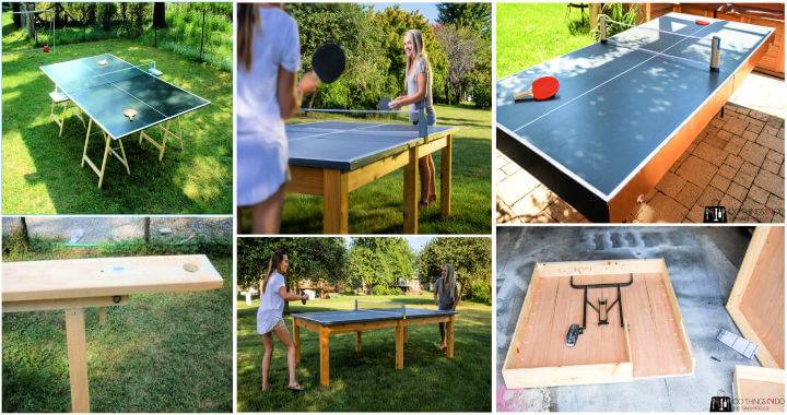 10 Homemade DIY Ping Pong Table Ideas