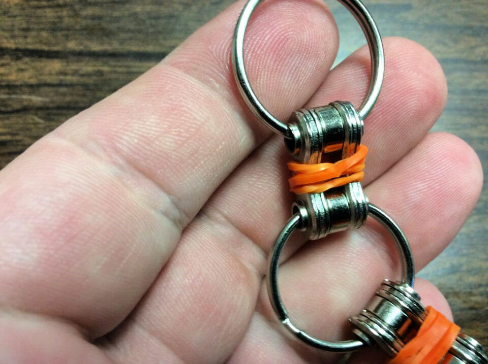 Simple DIY Ring and Chain Fidget