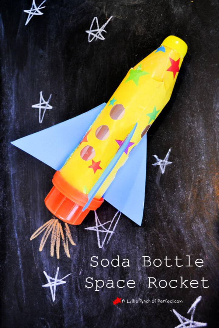 DIY Soda Bottle Space Rocket
