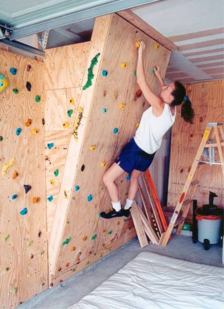 DIY The Hahn Climbing Wall