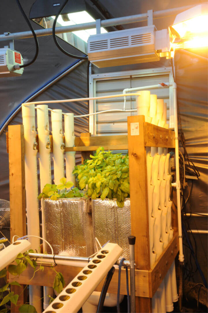 Easy DIY Vertical Aquaponics System