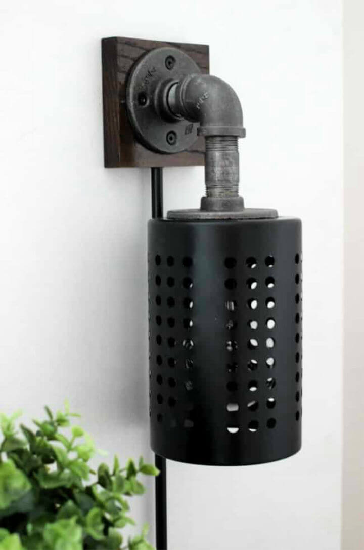 DIY Wall Industrial Sconces