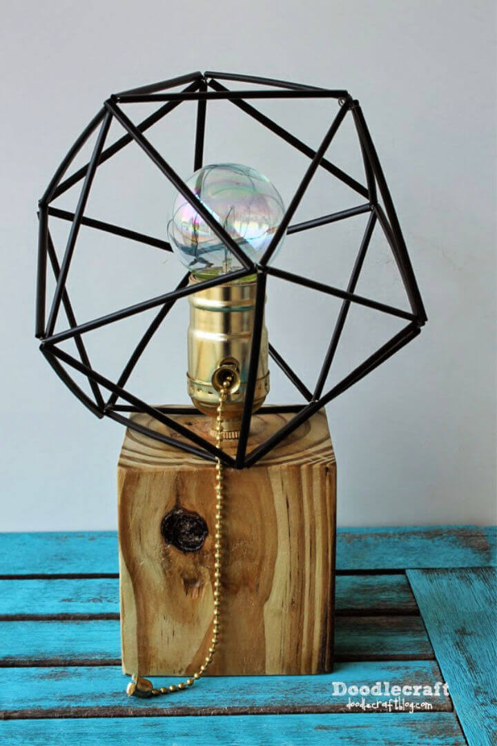 25 Easy DIY Wooden Lamp Ideas To Upgrade Your Table Lamps