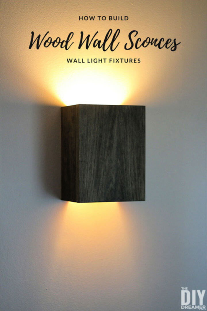 diy wall mounted lights