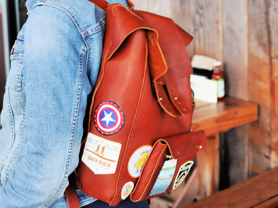 DIY a Leather Backpack