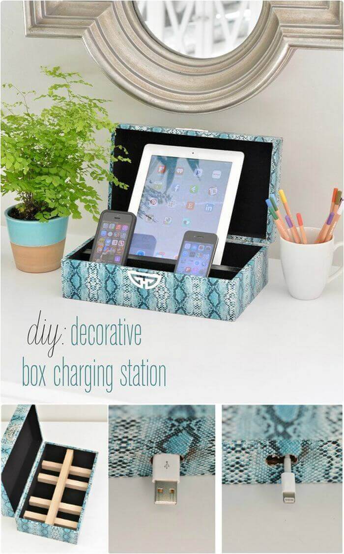 Decorative Box Charging Station