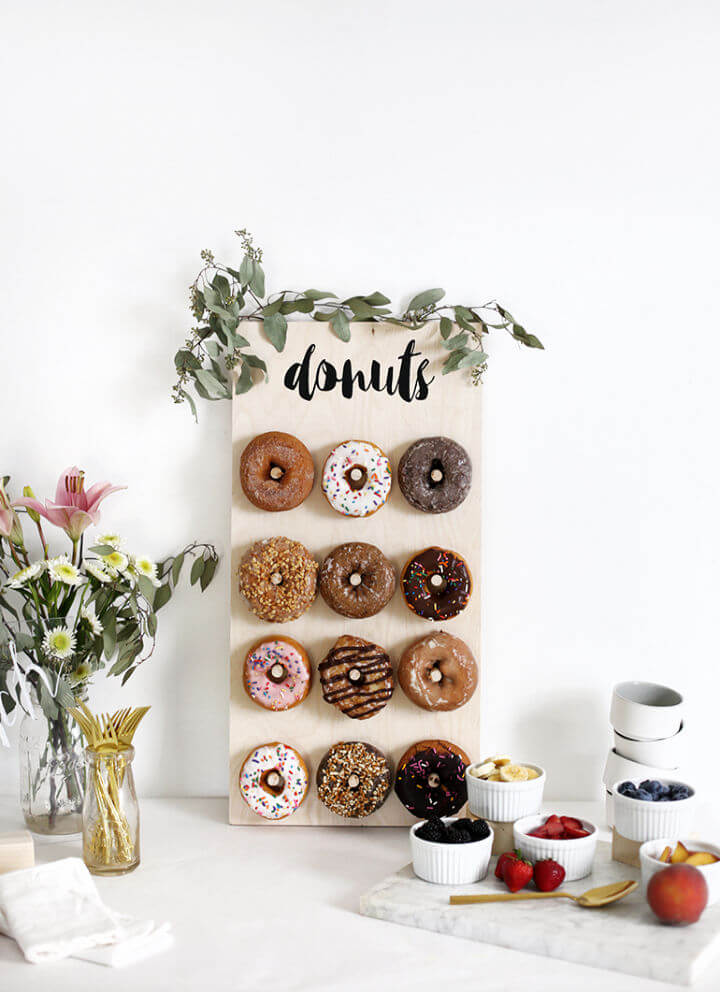 Easy DIY Donut Wall