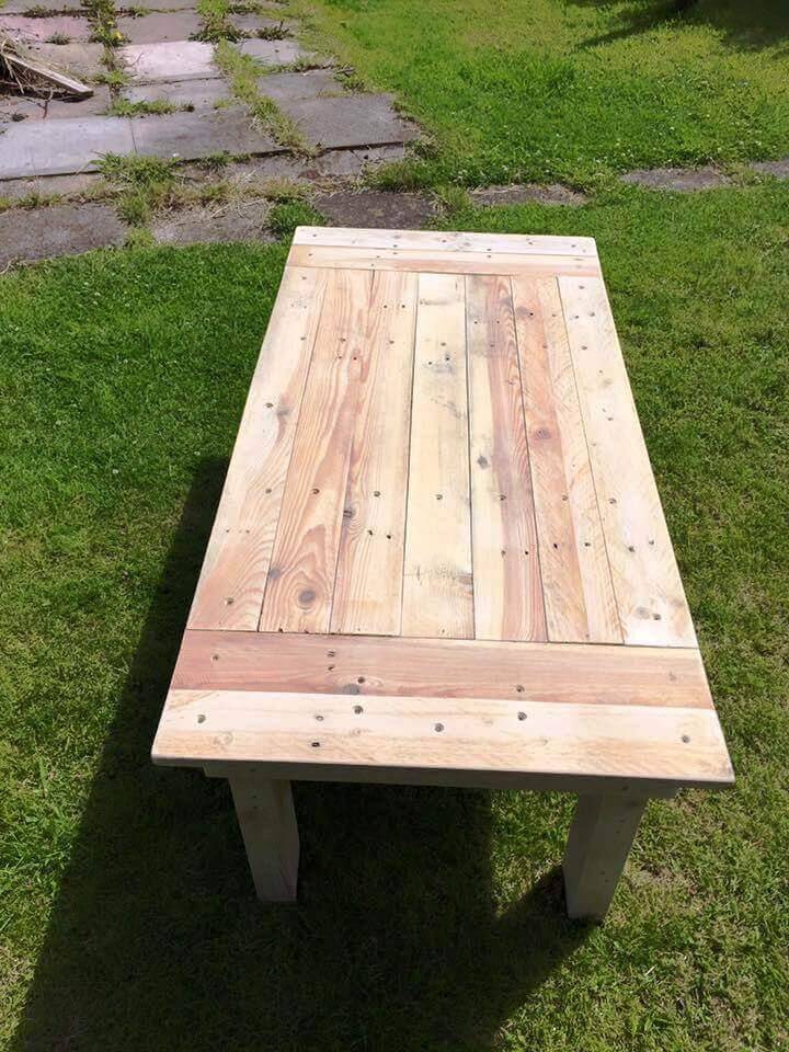 Easy Pallet Coffee Table