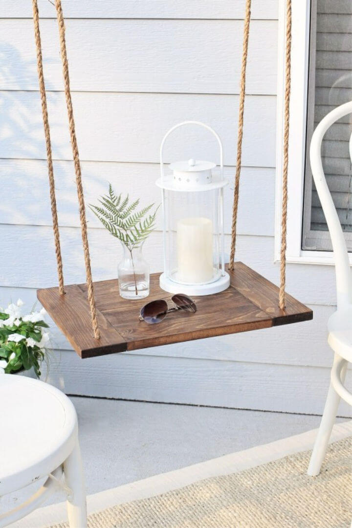 How to Make Your Own Hanging Table