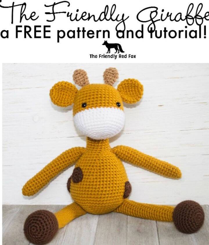 Free Crochet Giraffe Toy Pattern