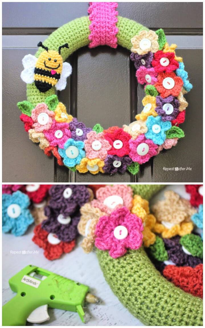 Free Crochet Wreath Pattern