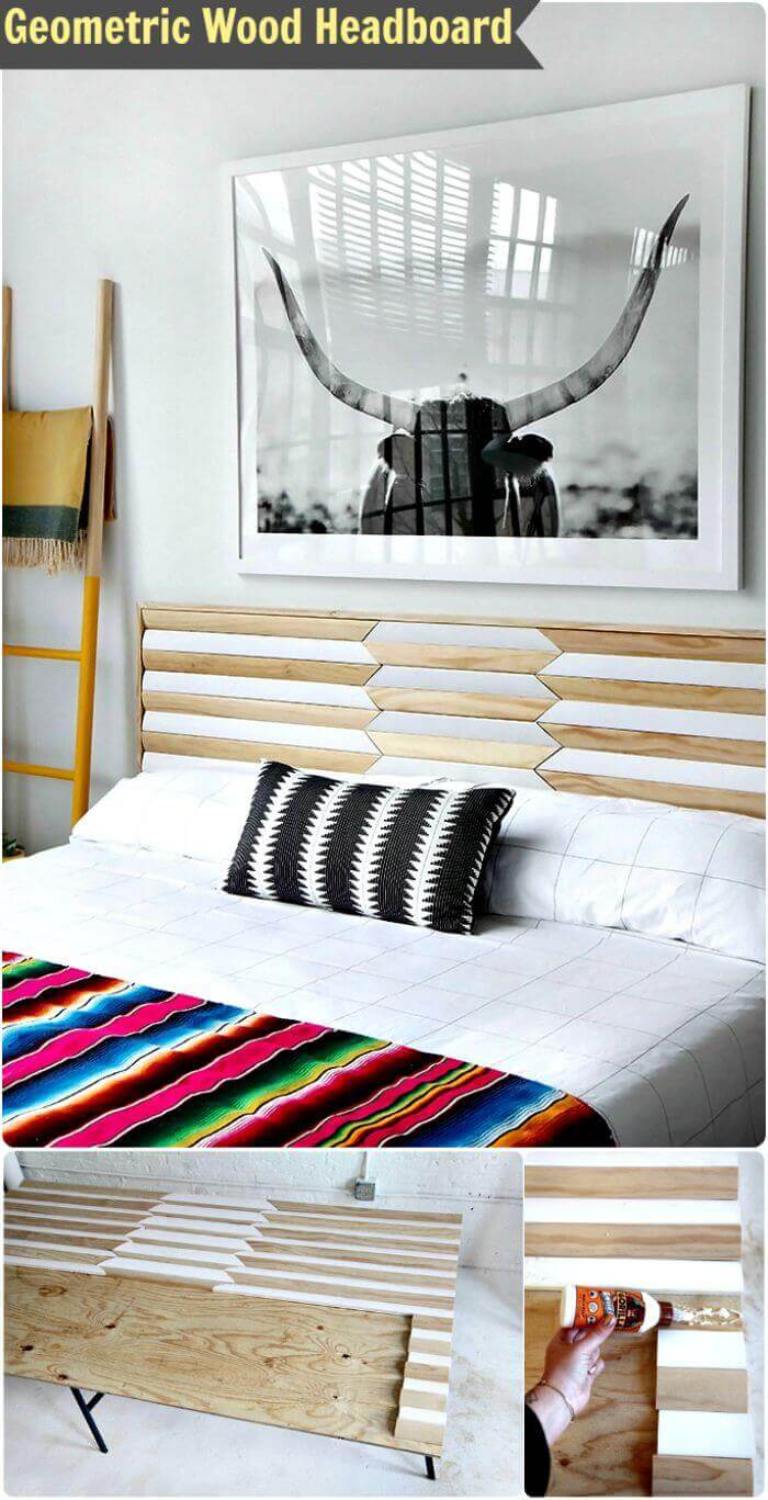 DIY Headboards 40 Cheap and Easy DIY Headboard Ideas ⋆ DIY Crafts