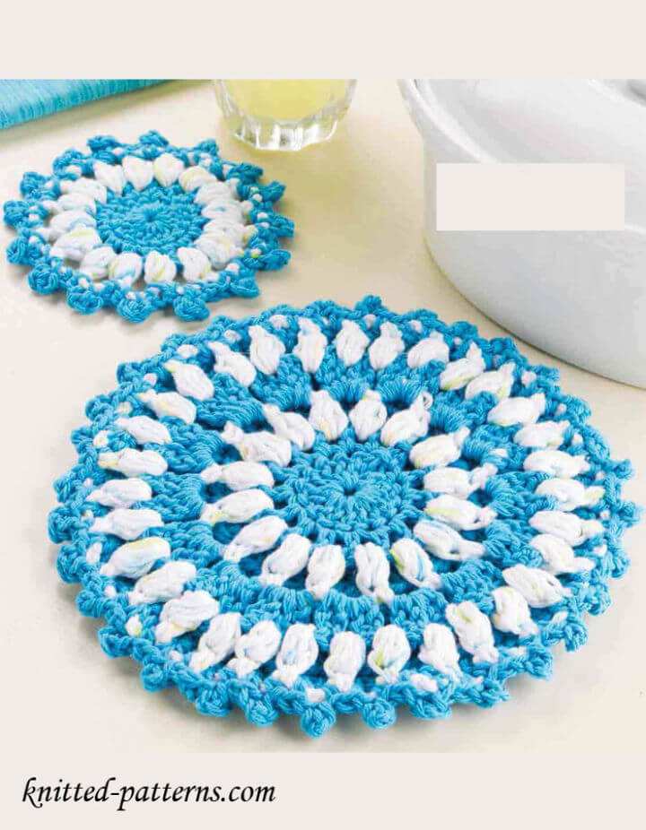 25 Free Crochet Hot Pads Patterns DIY Crafts