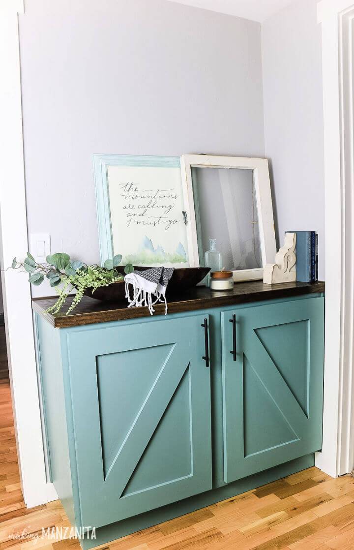 How to Build a Hallway Cabinet