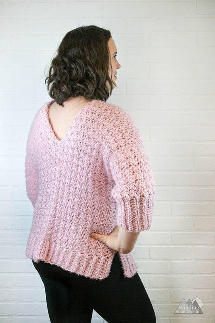 How to Crochet Sweet Heart Sweater