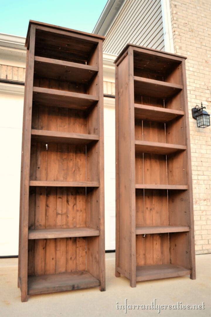 How to Make Wooden Bookshelves