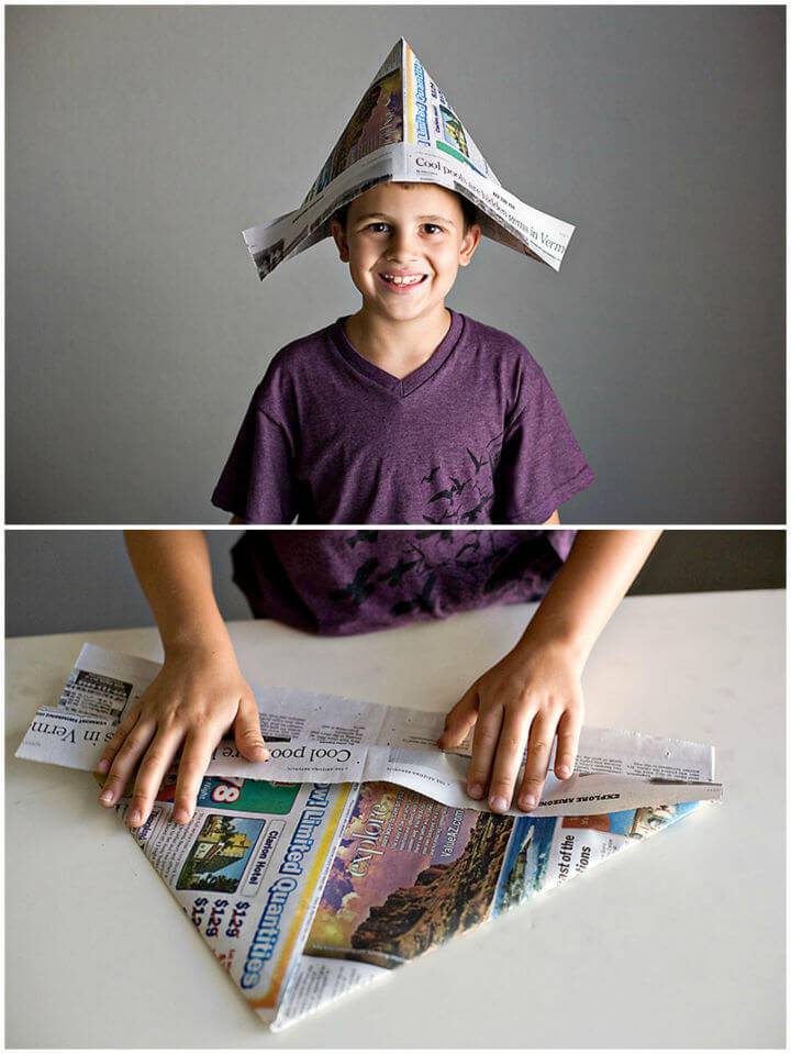 How to Make a Newspaper Hat