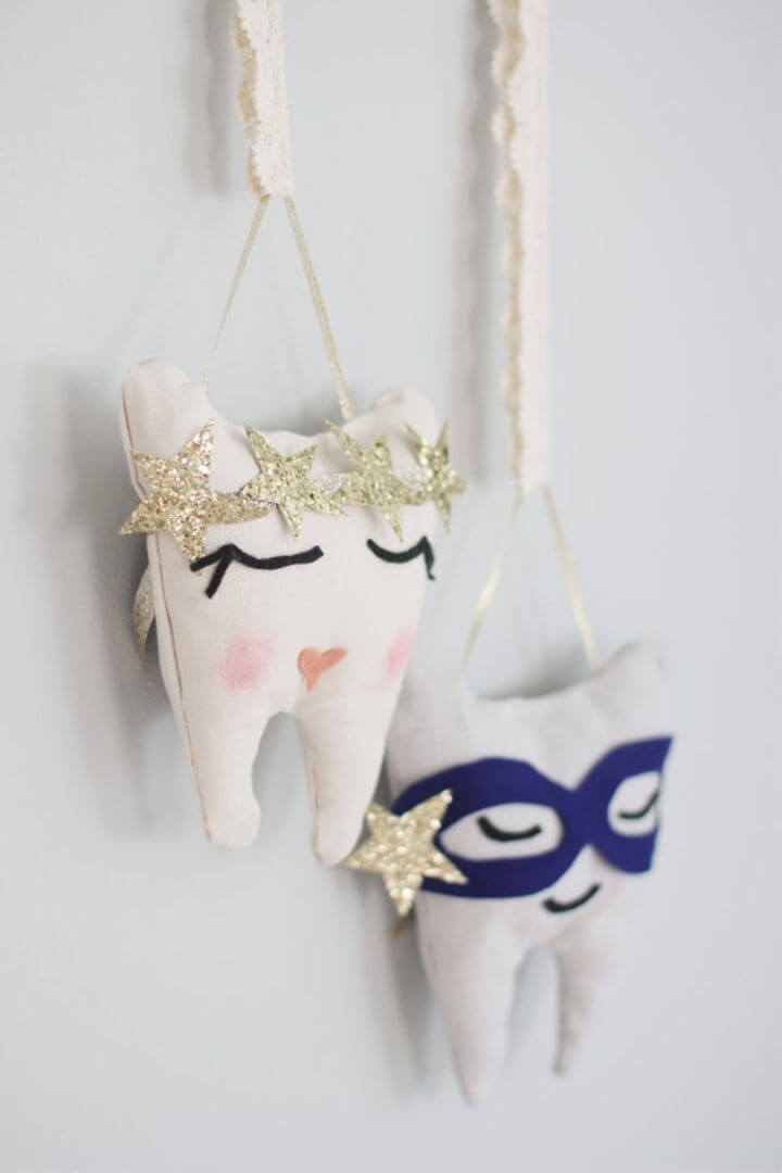 How to Make No sew Tooth Fairy Pillow