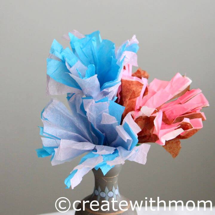 How to Make Your Own Tissue Paper Flower