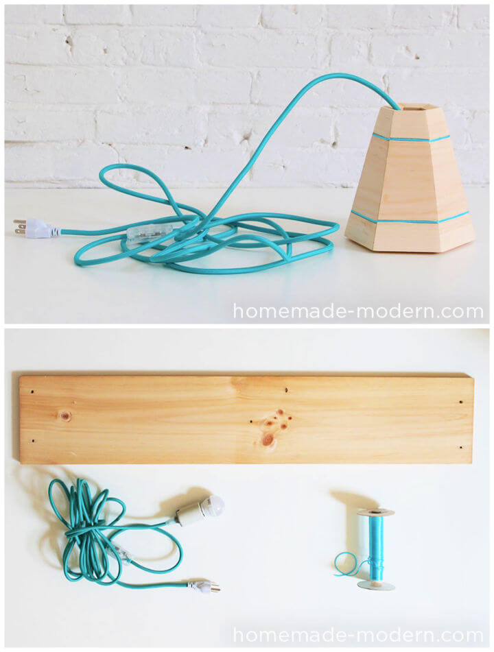 Easy Steps to Make a Wood Pendant Lamp