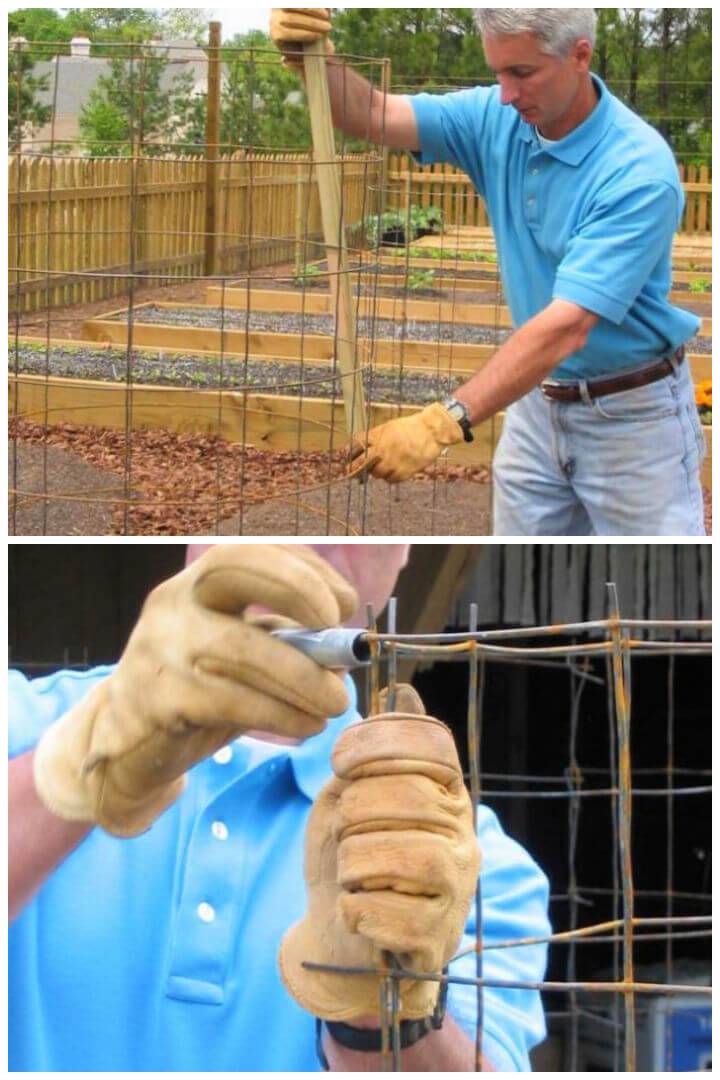 How to Make a Wire Tomato Cage