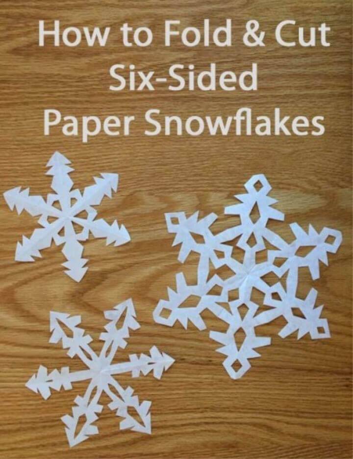 Make 6 sided Snowflakes