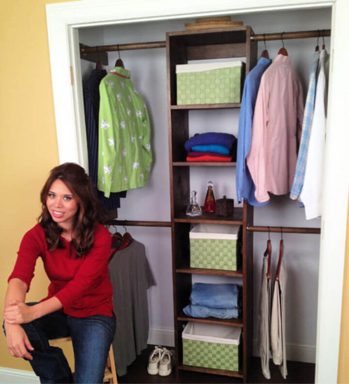 Make Closet Organizer from One Sheet of Plywood