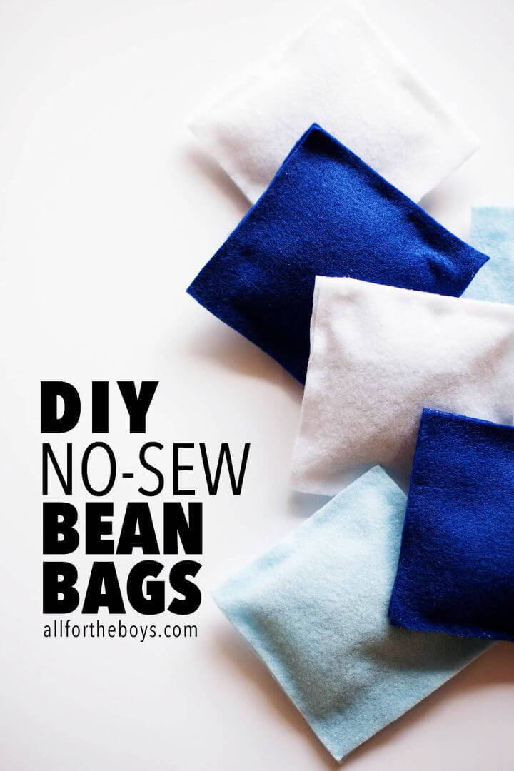 Make No Sew Bean Bags
