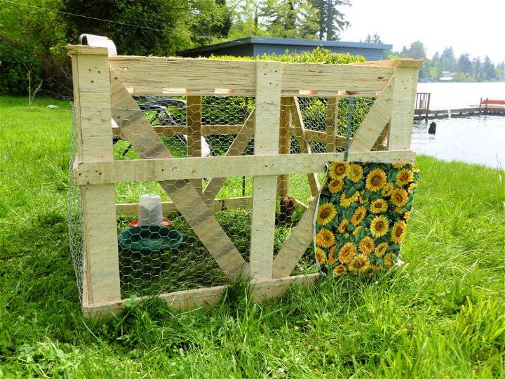 Make Pallet Chicken Coop for Less than 20.00